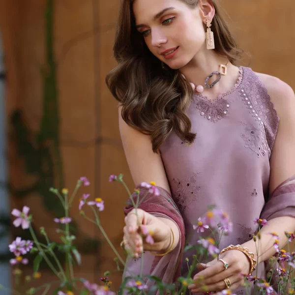 Saadia Asad Pakistani designer dress featuring luxurious fabric, delicate embroidery, and modern cuts – premium ethnic wear in the UK.