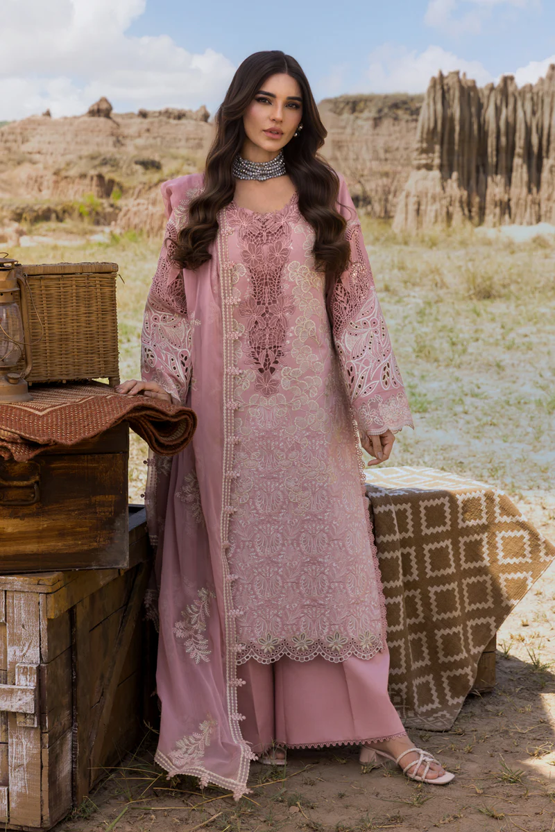 Rang Rasiya Premium Eid Collection 2025 | Aysel, 3-piece Pakistani designer lawn suits in the UK- Zee Collections. FRONT